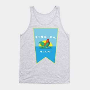 Fine-Co Miami Burgee Flag Tank Top